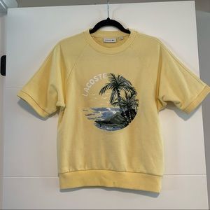 Lacoste | Short Sleeve Embroidered Sweatshirt